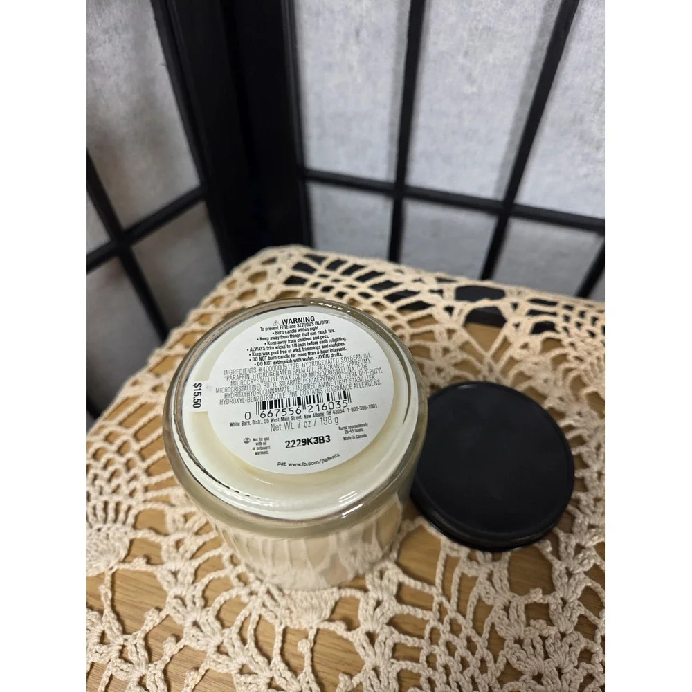 Bath & Body Works Single Wick 7oz Peach Bellini Candle NEW